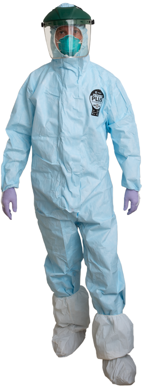 ProVent Plus protective suit offers biohazard protection to meet CDC guidelines