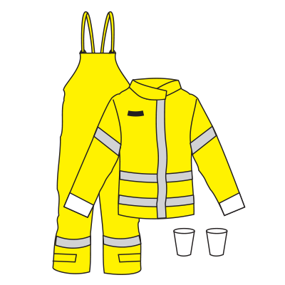 DuraChem® 200 NFPA 1990 (1992) and NFPA 2112 Certified Multi-Piece Configuration