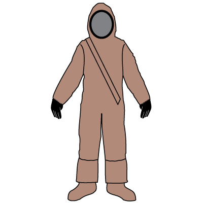 Zytron® 300 NFPA 1990 (1992) Certified Splash Protective Berry Compliant Coverall