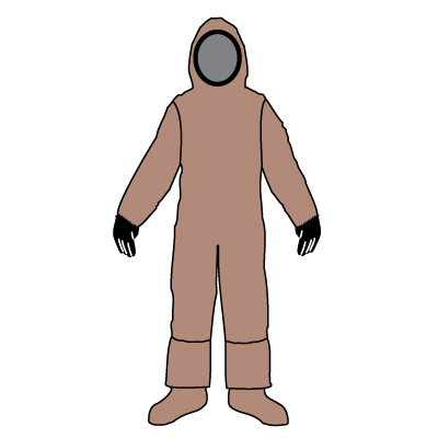 Zytron® 300 NFPA 1990 (1992) Certified Splash Protective Berry Compliant Coverall