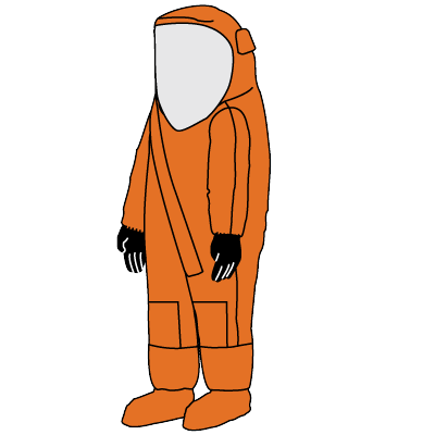 Zytron® 500 Vapor Total Encapsulating Suit. (Hazmat Model)