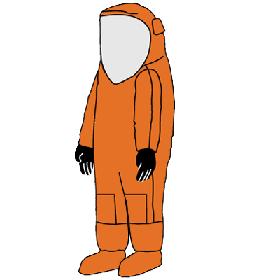 Zytron® 500 Vapor Total Encapsulating Suit. (Hazmat Model)