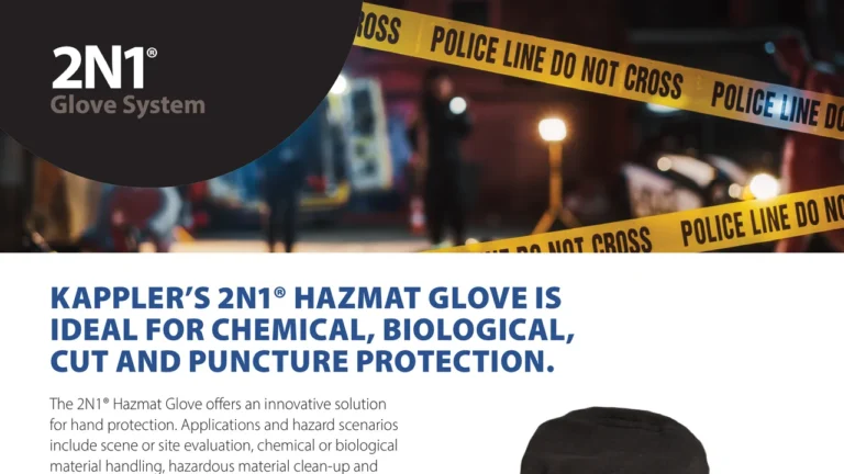 2N1 Hazmat Glove – Chemical & Cut Protection