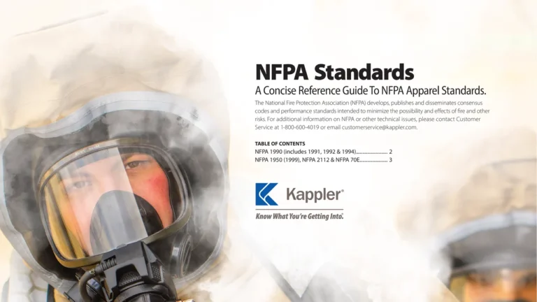 NFPA Standards Reference Guide for Protective Apparel