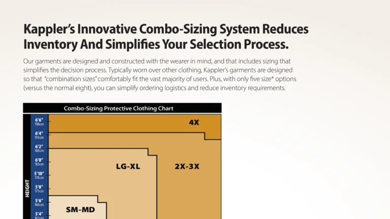 Kappler Sizing Information Guide