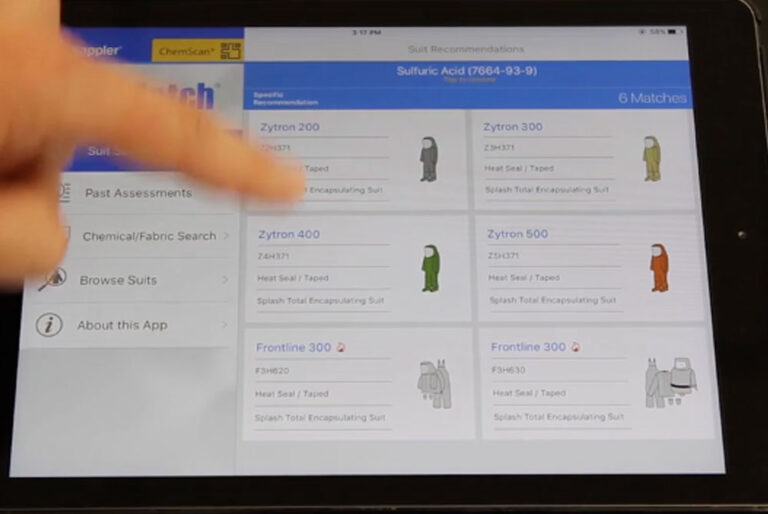 HazMatch® App Demonstration